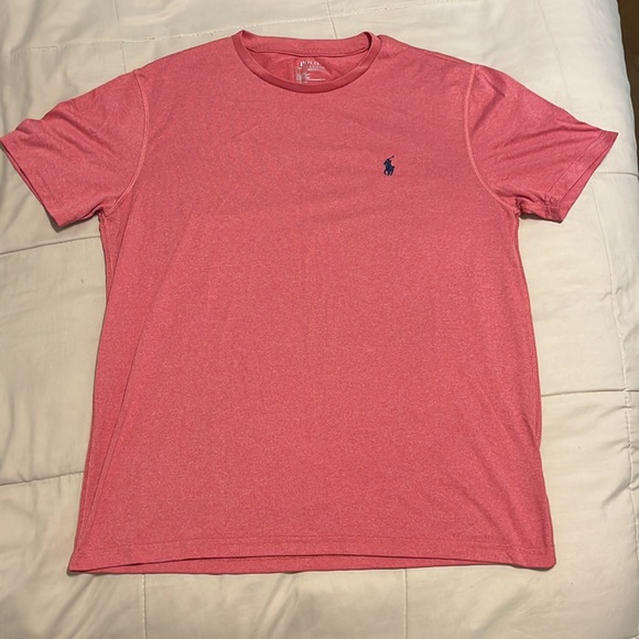 Polo Ralph Lauren Classic Fit Performance Jersey T-Shirt Medium Heather Red - Picture 4 of 6
